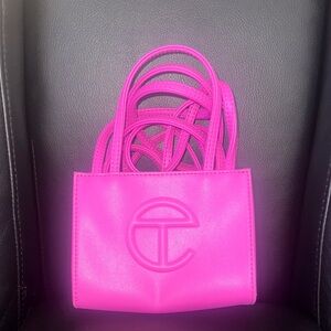 Telfar Pink Mini Bag
